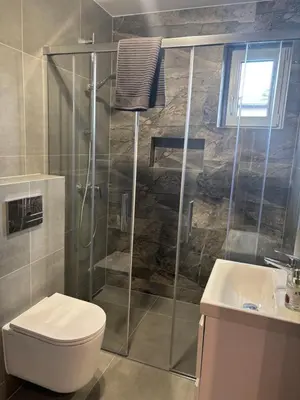Łazienka w obiekcie Nowy zakątek