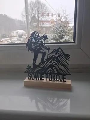 Plan piętra w obiekcie Sowie Pokoje