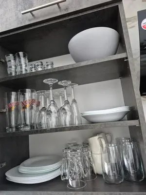 Kuchnia lub aneks kuchenny w obiekcie PRZENOCUJ - Namysłów