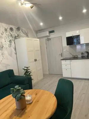 Kuchnia lub aneks kuchenny w obiekcie Apartamenty Katedralna Legnica