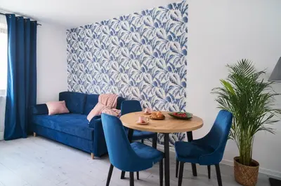 Część wypoczynkowa w obiekcie Apartamenty Katedralna Legnica