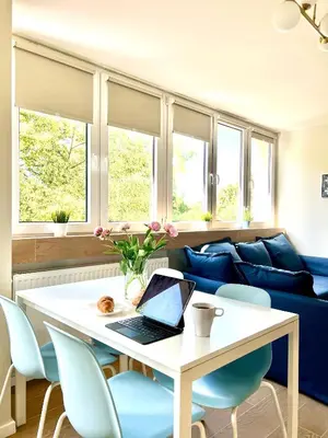 Część wypoczynkowa w obiekcie Legnica Apartament 36m2 Delux 3