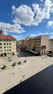 Budynek, w którym mieści się apartament