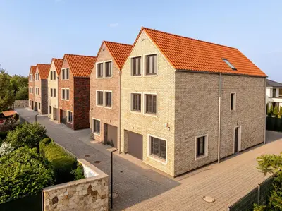 Budynek, w którym mieści się apartament