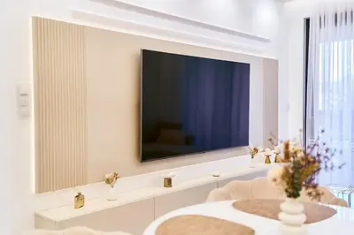 Telewizja i/lub zestaw kina domowego w obiekcie Polanica Park -LAGUNA - PREMIUM 2