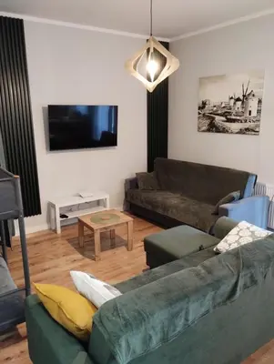 Część wypoczynkowa w obiekcie Apartament 103