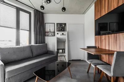 Telewizja i/lub zestaw kina domowego w obiekcie RentPlanet - Studio Legnicka