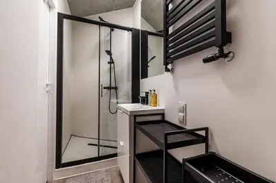 Łazienka w obiekcie RentPlanet - Studio Legnicka