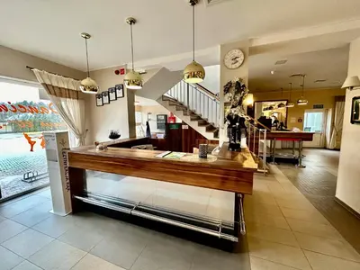 Plan piętra w obiekcie Hotel Pod Dębami