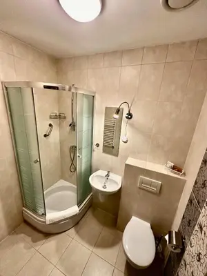 Łazienka w obiekcie Hotel Pod Dębami