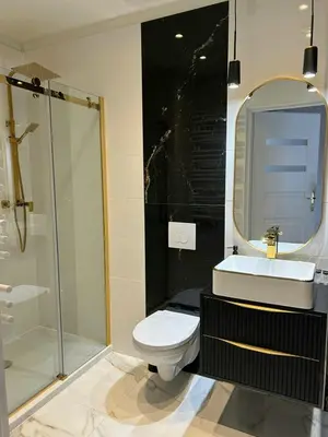 Łazienka w obiekcie Apartament Gold - Góry Sowie - Głuszyca