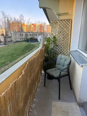 Balkon lub taras w obiekcie Apartament Grodzka