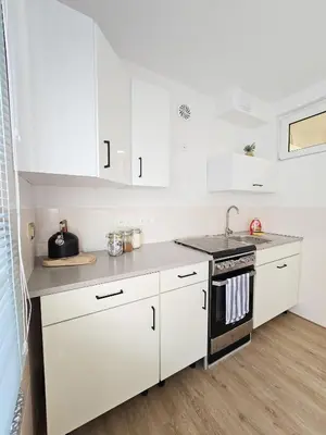 Kuchnia lub aneks kuchenny w obiekcie Tabago Studio 36 Brzeg Chopina