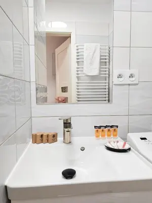 Łazienka w obiekcie Tabago Studio 36 Brzeg Chopina