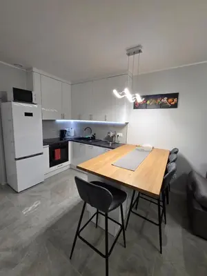 Kuchnia lub aneks kuchenny w obiekcie Bike Center 2 Apartament
