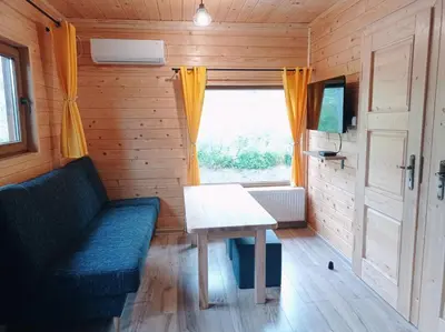 Telewizja i/lub zestaw kina domowego w obiekcie Pod Niedźwiedzicą