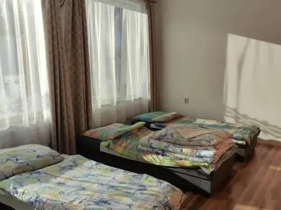 Łóżko lub łóżka w pokoju w obiekcie Agroturystyka Sielskie Góry