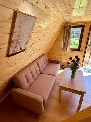 Część wypoczynkowa w obiekcie Szczeliniec - Domek Brda