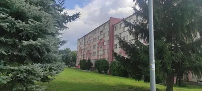 Budynek, w którym mieści się apartament