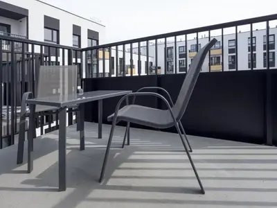 Balkon lub taras w obiekcie Waterloo Apartment