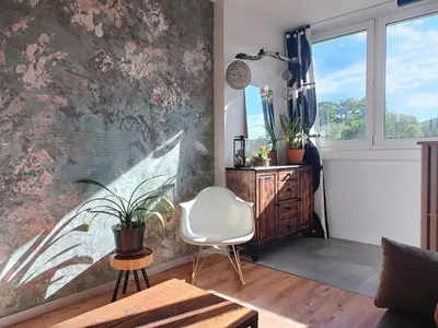 Część wypoczynkowa w obiekcie Apartament Magiczne Poranki