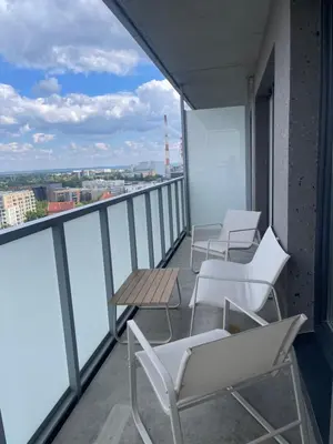 Balkon lub taras w obiekcie Blisko Ryneczku 2