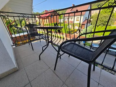 Balkon lub taras w obiekcie Willa na Ogrodowej