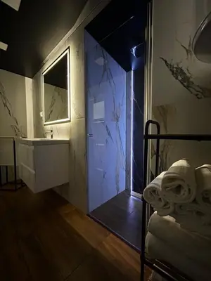 Łazienka w obiekcie Loft Apartments Bielawa 