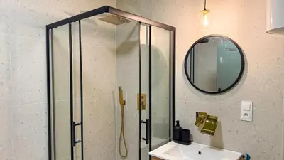 Łazienka w obiekcie Apartamenty przy Dworcu by LibertaRent