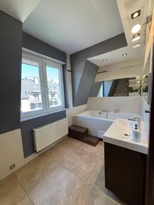 Łazienka w obiekcie Mińska Apartment
