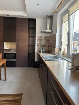 Kuchnia lub aneks kuchenny w obiekcie Mińska Apartment