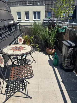 Balkon lub taras w obiekcie Mińska Apartment