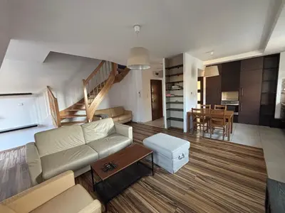 Część wypoczynkowa w obiekcie Mińska Apartment