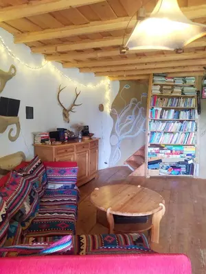 Biblioteka in country house