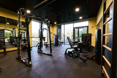 Centrum fitness w obiekcie Polanica Park - LAGUNA - PREMIUM 3 -BURGUNDOWY