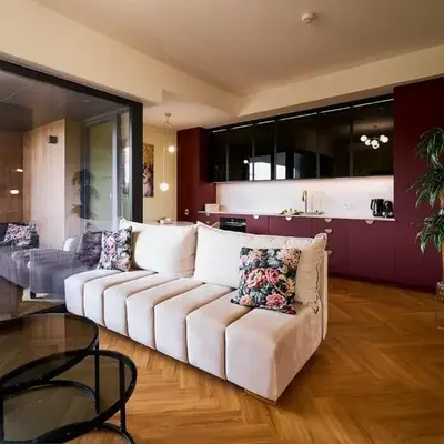 Polanica Park - LAGUNA - PREMIUM 3 -BURGUNDOWY