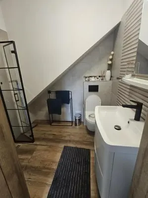 Łazienka w obiekcie Apartamenty iGrażka