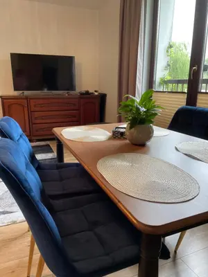 Telewizja i/lub zestaw kina domowego w obiekcie Magiczny apartament