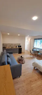 Część wypoczynkowa w obiekcie Apartament Alcatraz parter 40m