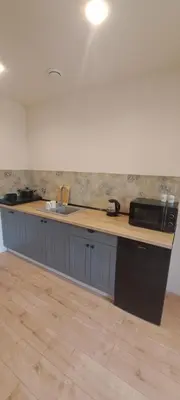 Kuchnia lub aneks kuchenny w obiekcie Apartament Alcatraz parter 40m