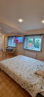 Łóżko lub łóżka w pokoju w obiekcie Apartament Alcatraz parter 40m