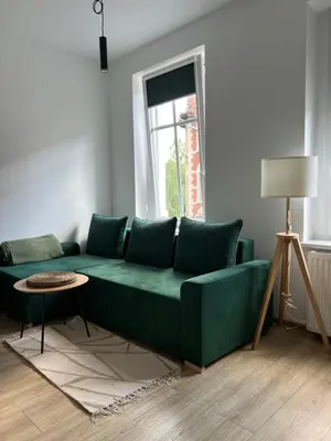 Część wypoczynkowa w obiekcie Apartament Szmaragd