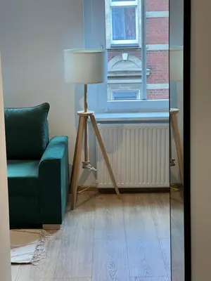 Część wypoczynkowa w obiekcie Apartament Szmaragd