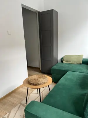 Część wypoczynkowa w obiekcie Apartament Szmaragd