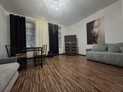Część wypoczynkowa w obiekcie Apartament Antracyt