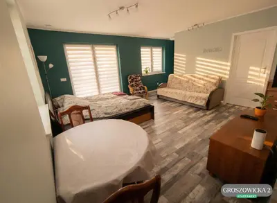 Część wypoczynkowa w obiekcie Apartament 40m2 Opole i Darmowy Parking