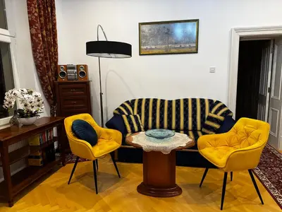 Część wypoczynkowa w obiekcie Villa Margaret