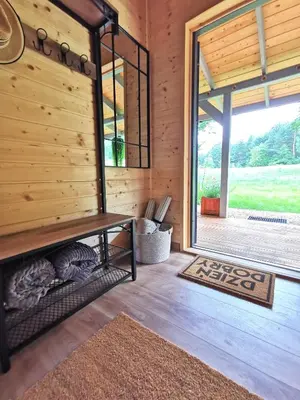 Część wypoczynkowa w obiekcie Domek Park Korzonek