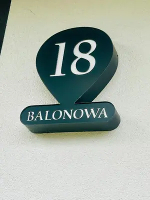 Certyfikat, podpis lub inny dokument wystawiony w obiekcie Apartamenty Balonowa