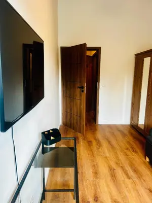 Telewizja i/lub zestaw kina domowego w obiekcie Apartamenty Balonowa